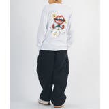  ロンT メンズ 長袖Tシャツ ストリート系バックプリント ビッグシルエット | REGIEVO | 詳細画像13 