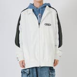 ホワイト | 【セットアップ可】 ビッグシルエット トラックジャケット メンズ ストリート系 | REGIEVO
