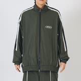 オリーブ | 【セットアップ可】 ビッグシルエット トラックジャケット メンズ ストリート系 | REGIEVO