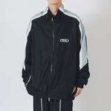 ブラック | 【セットアップ可】 ビッグシルエット トラックジャケット メンズ ストリート系 | REGIEVO