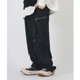 ワイドカーゴパンツ メンズ ストリート系 ビッグシルエット | REGIEVO | 詳細画像12
