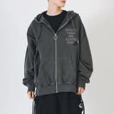 チャコール | デビルフード ジップパーカー メンズ レディース ストリート系 | REGIEVO