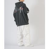 ワイドパンツ メンズ デニム カーゴ ストリート系 ビッグシルエット | REGIEVO | 詳細画像15 