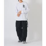 ワイドパンツ メンズ デニム カーゴ ストリート系 ビッグシルエット | REGIEVO | 詳細画像17 