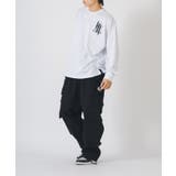 ワイドパンツ メンズ デニム カーゴ ストリート系 ビッグシルエット | REGIEVO | 詳細画像18 