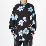 6ブラック/フラワー | 総柄シャツ | REGIEVO