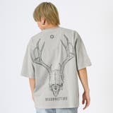 グレージュ | バックプリントビッグTシャツ | REGIEVO