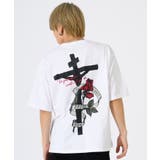 ホワイト | バックプリントビッグTシャツ | REGIEVO