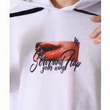 リッププリントドルマンTパーカー | REGIEVO | 詳細画像8 