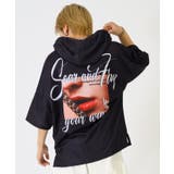 リッププリントドルマンTパーカー | REGIEVO | 詳細画像7 