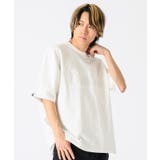 クロスエンボス半袖Tシャツ | REGIEVO | 詳細画像2