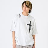 1ホワイト | ダメージTシャツ | REGIEVO