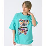 カラーグラフィックベアーTシャツ | REGIEVO | 詳細画像5
