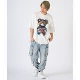 カラーグラフィックベアーTシャツ | REGIEVO | 詳細画像14