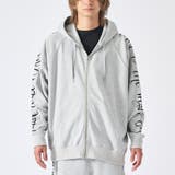 2杢グレー | 【セットアップ可】 ジップアップパーカー ストリート系 オーバーサイズ | REGIEVO