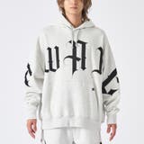 1メランジ | ビッグロゴ刺繍パーカー | REGIEVO