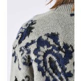 モヘアタッチ総柄カーディガン | REGIEVO | 詳細画像39