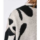 モヘアタッチ総柄カーディガン | REGIEVO | 詳細画像44