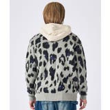 モヘアタッチ総柄カーディガン | REGIEVO | 詳細画像7