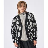 モヘアタッチ総柄カーディガン | REGIEVO | 詳細画像8