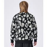 モヘアタッチ総柄カーディガン | REGIEVO | 詳細画像10