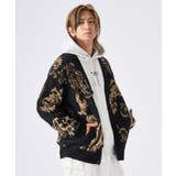 モヘアタッチ総柄カーディガン | REGIEVO | 詳細画像18