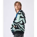 モヘアタッチ総柄カーディガン | REGIEVO | 詳細画像21