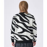 モヘアタッチ総柄カーディガン | REGIEVO | 詳細画像25