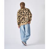 モヘアタッチ総柄カーディガン | REGIEVO | 詳細画像47