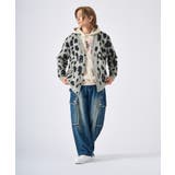 モヘアタッチ総柄カーディガン | REGIEVO | 詳細画像48