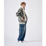 モヘアタッチ総柄カーディガン | REGIEVO | 詳細画像49