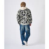 モヘアタッチ総柄カーディガン | REGIEVO | 詳細画像50