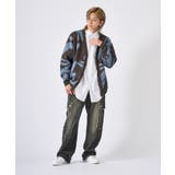 モヘアタッチ総柄カーディガン | REGIEVO | 詳細画像69