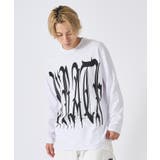 ロンT メンズ ビッグロゴ 長袖Tシャツ ストリート系 オーバーサイズ | REGIEVO | 詳細画像2