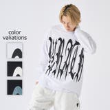 ロンT メンズ ビッグロゴ 長袖Tシャツ ストリート系 オーバーサイズ | REGIEVO | 詳細画像1