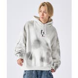 メンズ パーカー 裏起毛 スプレー加工 ストリート系 オーバーサイズ | REGIEVO | 詳細画像2