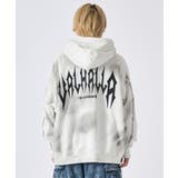 メンズ パーカー 裏起毛 スプレー加工 ストリート系 オーバーサイズ | REGIEVO | 詳細画像4