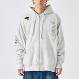 1メランジ | グランジZIPパーカー | REGIEVO