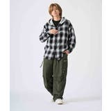 フード付き チェックシャツ | REGIEVO | 詳細画像14