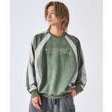 トレーナー メンズ 切替 スエード調 ストリート系 オーバーサイズ | REGIEVO | 詳細画像5