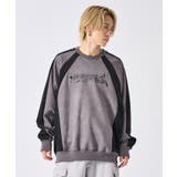 トレーナー メンズ 切替 スエード調 ストリート系 オーバーサイズ | REGIEVO | 詳細画像8