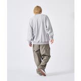 トレーナー メンズ パイピング スエード調 ストリート系 オーバーサイズ | REGIEVO | 詳細画像17