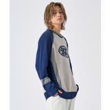 クルーネック ニット メンズ 配色ロゴ ストリート系 オーバーサイズ | REGIEVO | 詳細画像3