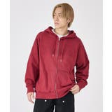 クロスエンボスZIPパーカー | REGIEVO | 詳細画像2