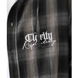 オンブレチェック フードシャツ | REGIEVO | 詳細画像17