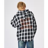 オンブレチェック フードシャツ | REGIEVO | 詳細画像6