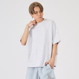 1オートミール | カットオフ切り替え半袖Tee | REGIEVO