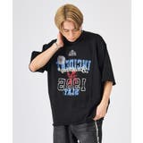 カットオフ切り替えロゴプリント半袖Tee | REGIEVO | 詳細画像11