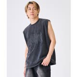 カットオフアップリケノースリーブ | REGIEVO | 詳細画像2