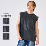 カットオフアップリケノースリーブ | REGIEVO | 詳細画像1